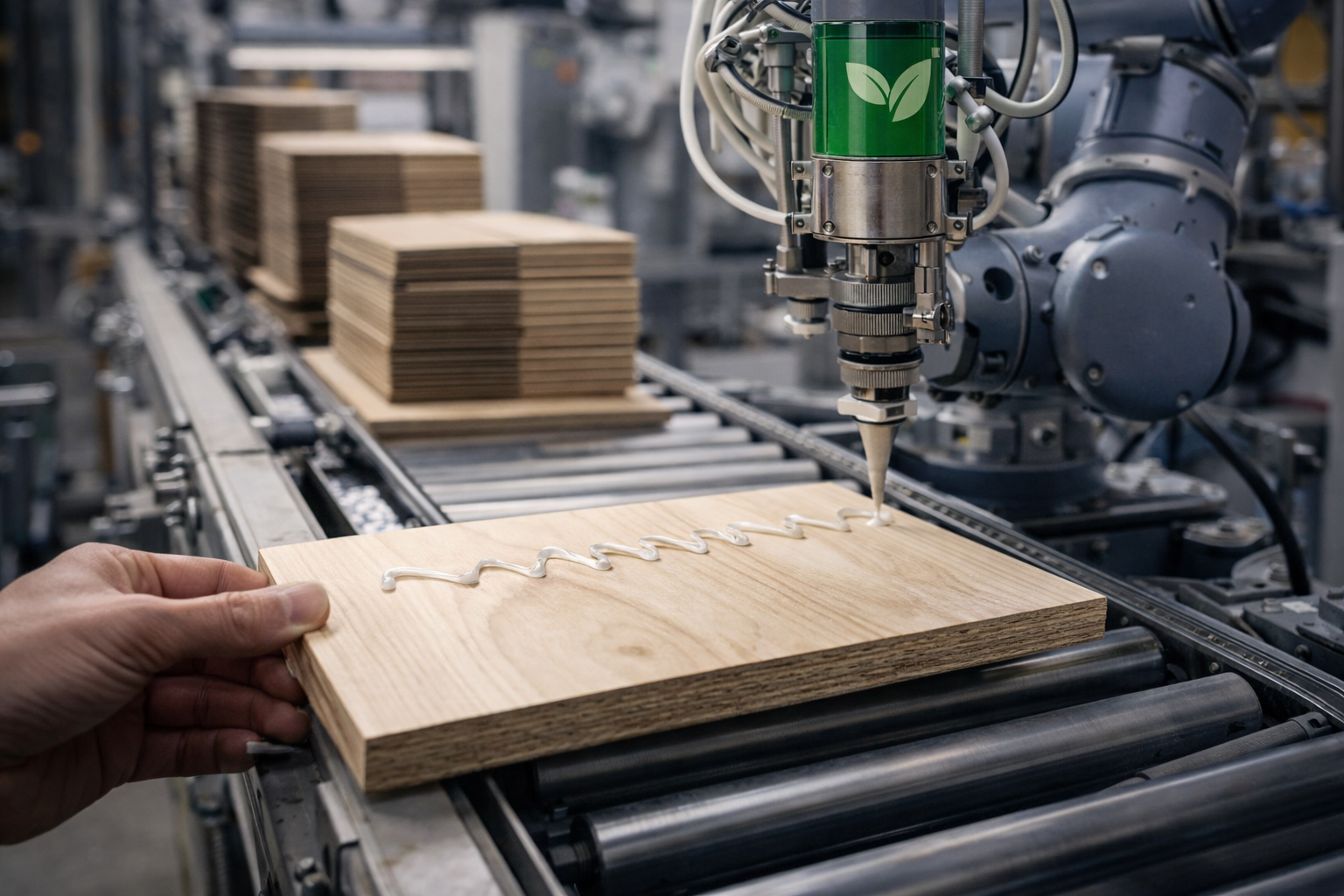 Startup tedesca offre adesivi sostenibili a base proteica per legno e packaging