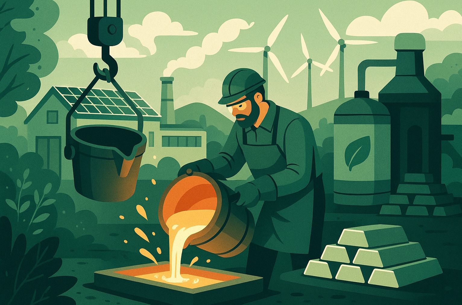 R&D su metallurgia sostenibile