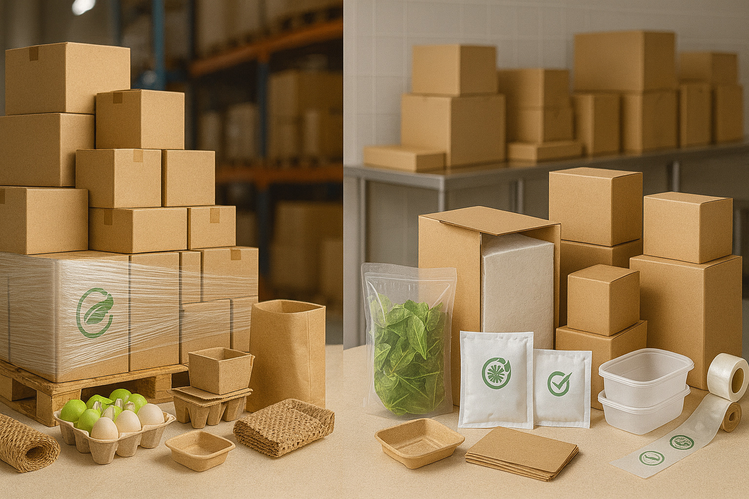 Packaging sostenibili personalizzati