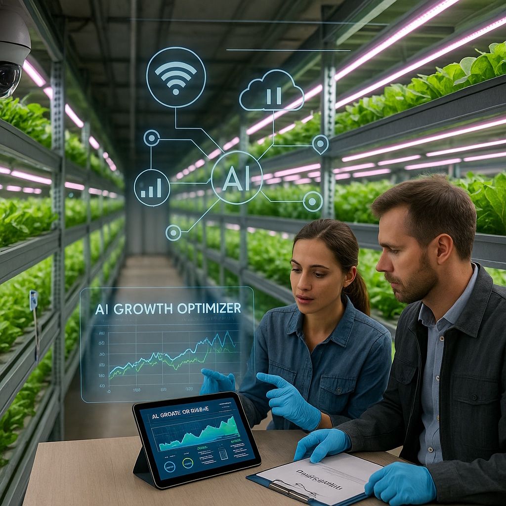 Agricoltura verticale indoor con IoT/AI: ricerca partner R&S e commerciali
