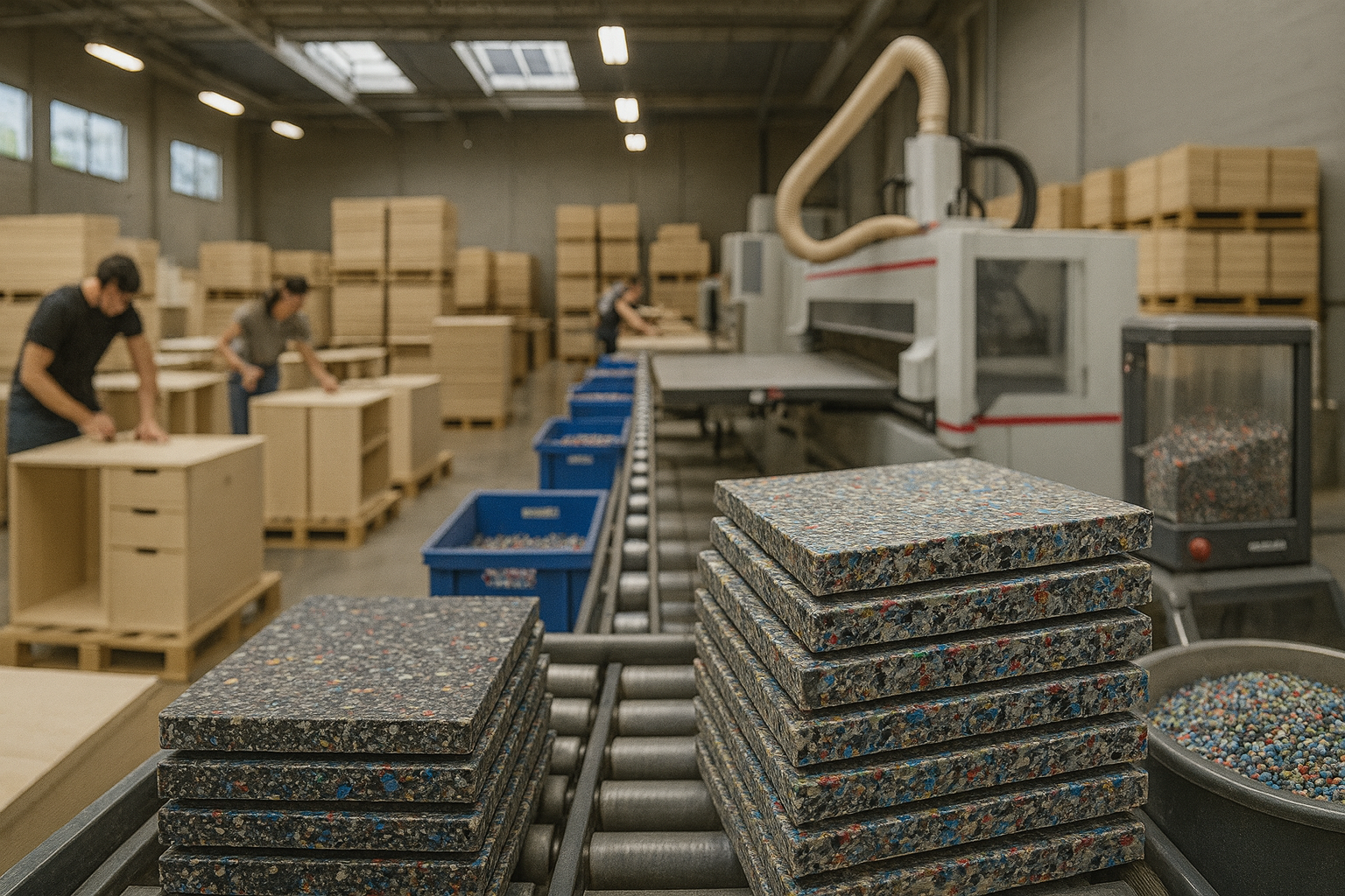 Arredi sostenibili da plastica riciclata: si cerca produttore