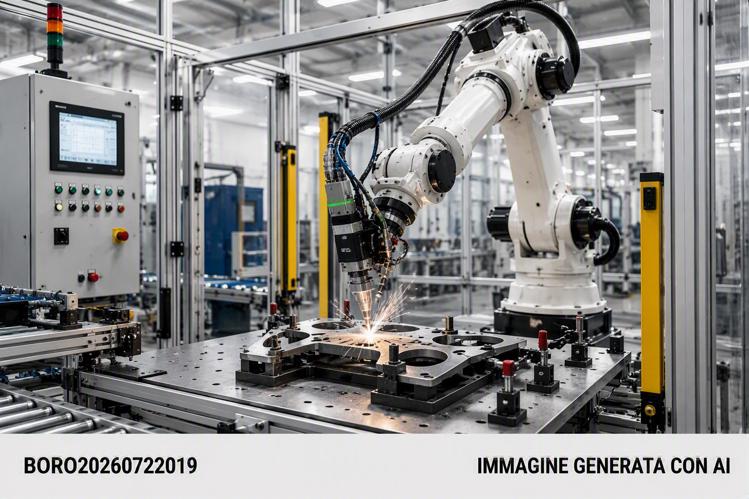 Soluzioni integrate per taglio laser, CNC e robotica per la produzione industriale