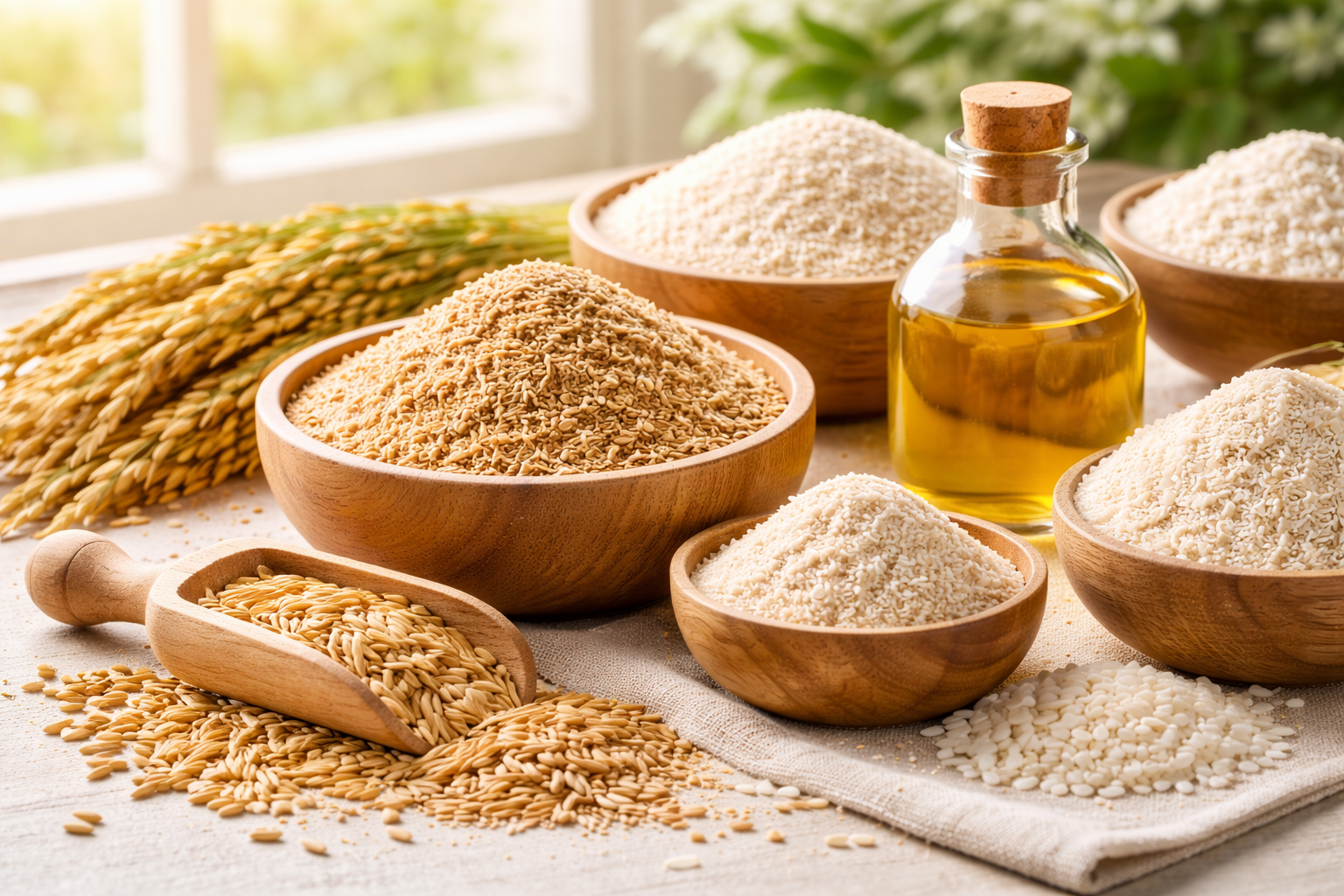 Stabilizzare e valorizzare i sottoprodotti della molitura del riso