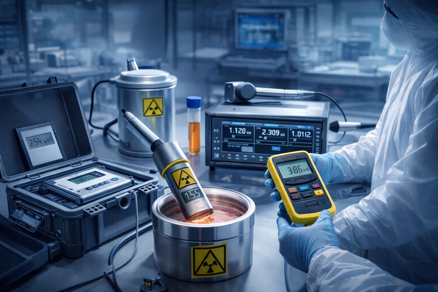 Servizi di misura radiologici e caratterizzazione rivelatori