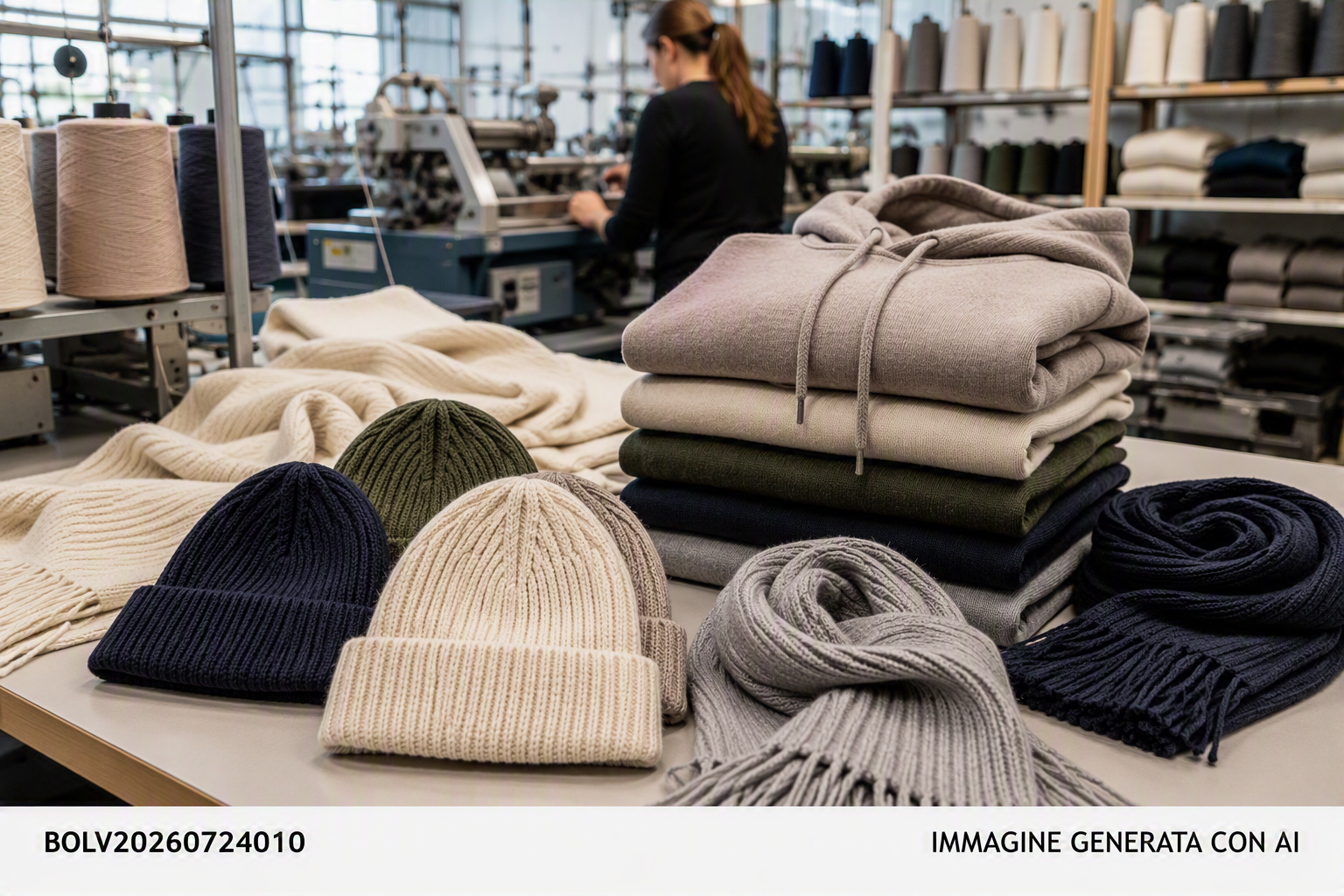 Produttore lettone di maglieria offre servizi per brand moda europei