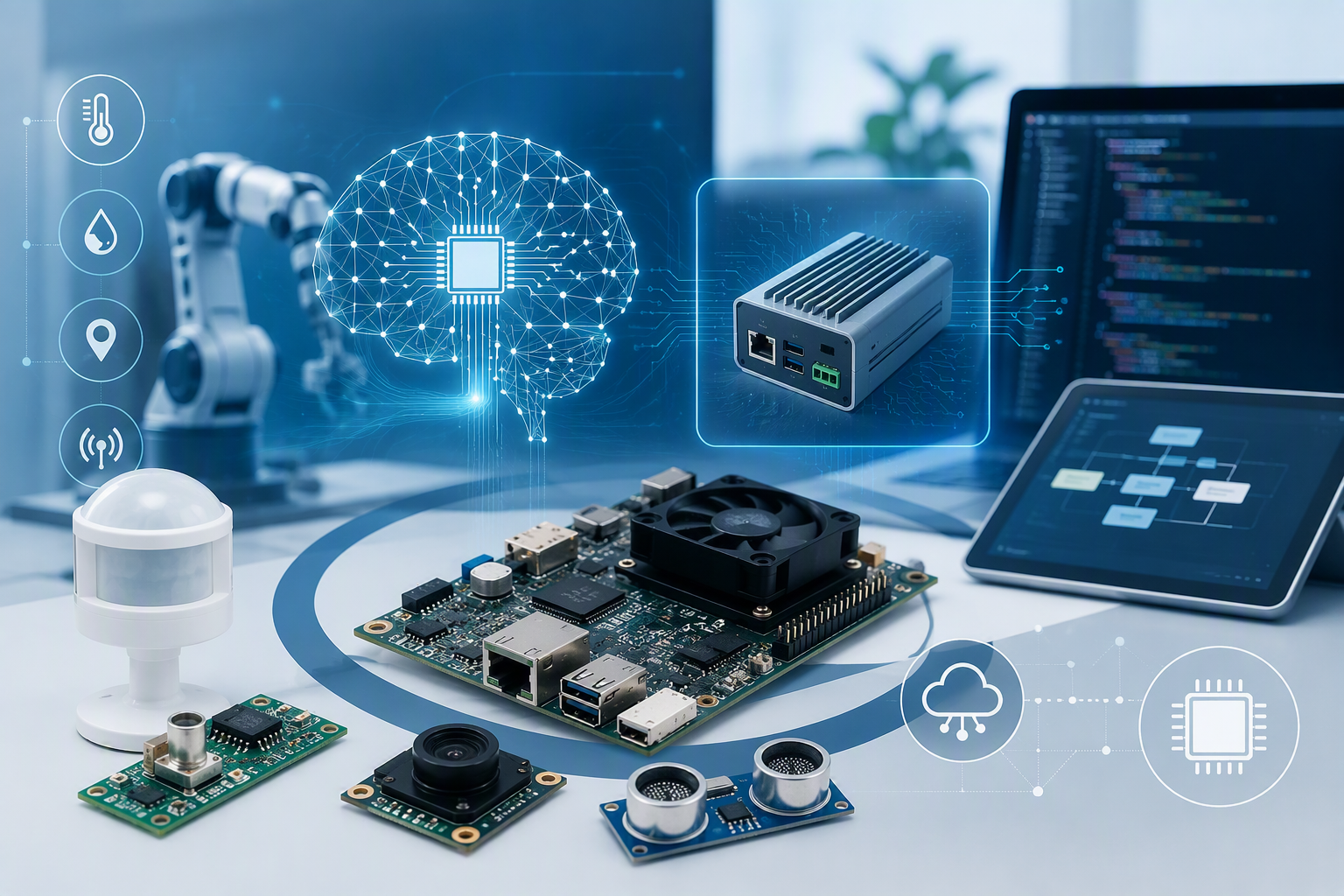 Servizi di consulenza ingegneristica per sviluppo embedded e Edge AI su dispositivi sensoristici