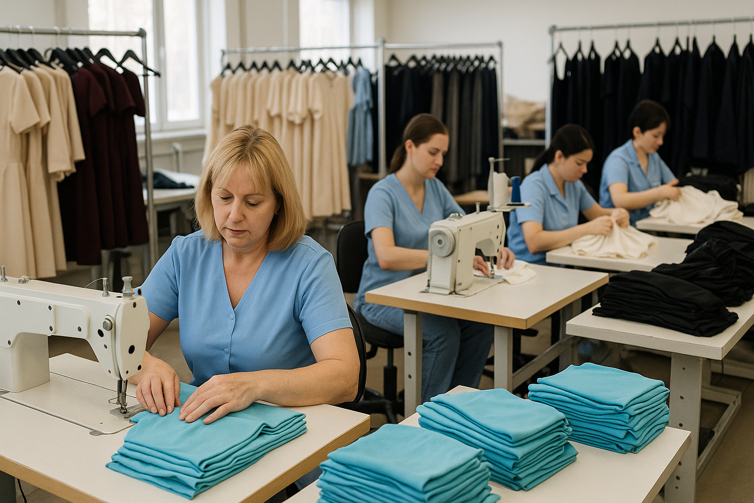 Produzione abbigliamento donna/bambino e joint venture