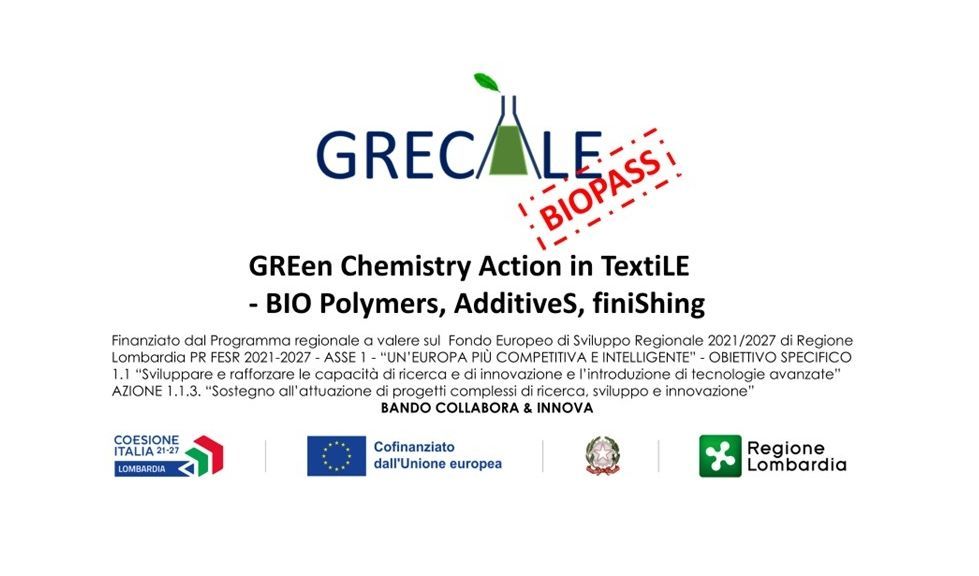 GRECALE BIOPASS: un nuovo progetto di Ricerca & Sviluppo per filiere lombarde sempre più sostenibili