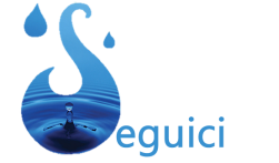 Logo SEGUICI: tecnologie smart per la gestione delle risorse idriche ad uso civile
