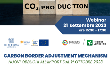Vai alla notizia Carbon Border Adjustment Mechanism - Nuovi obblighi all’import dal 1° ottobre 2023