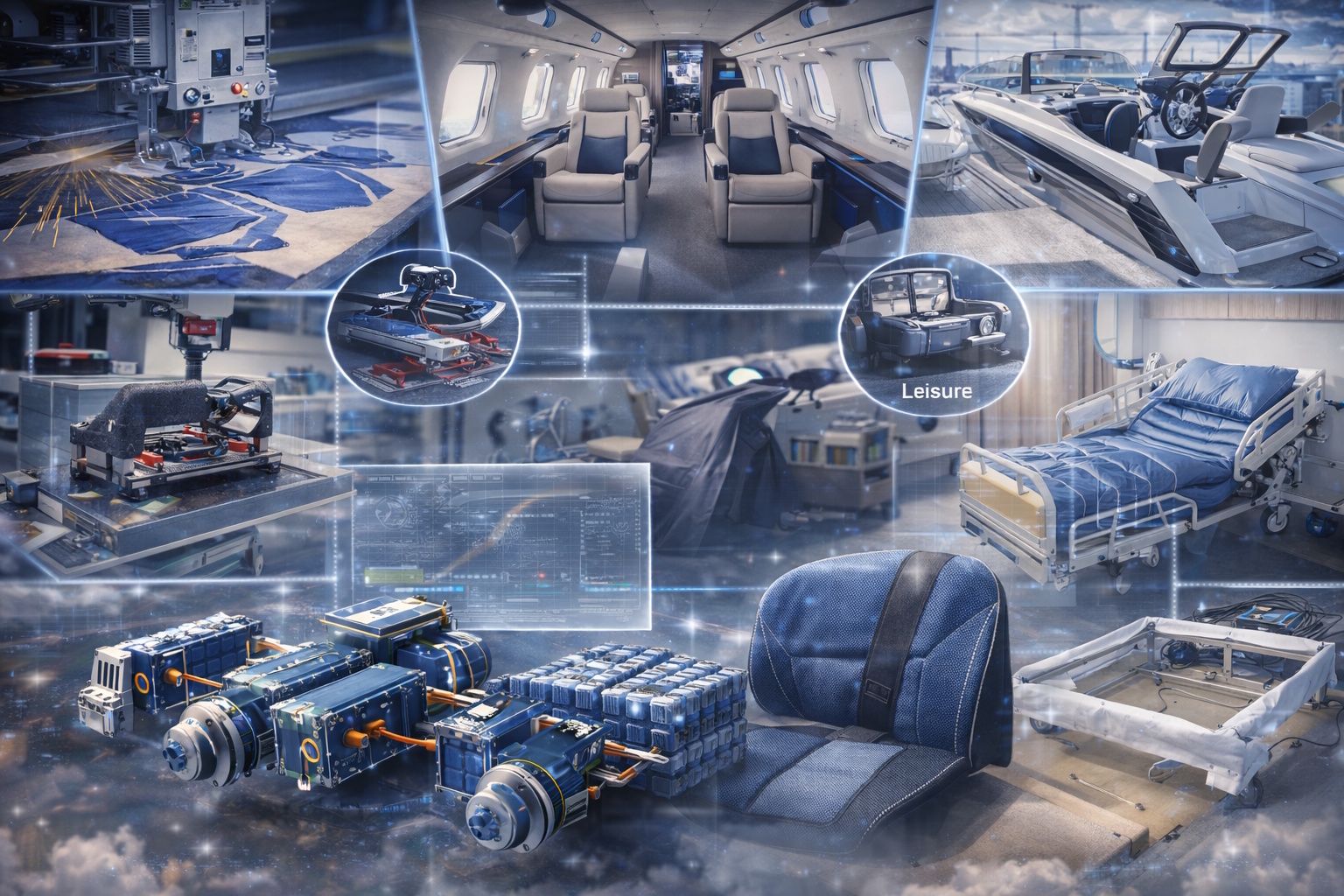 Produttore tessile UK offre sviluppo prodotto e fabbricazione su misura