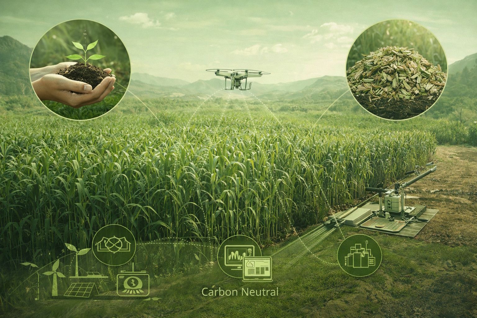 Sequestro CO₂ con Arundo donax: carbon projects e leasing terreni