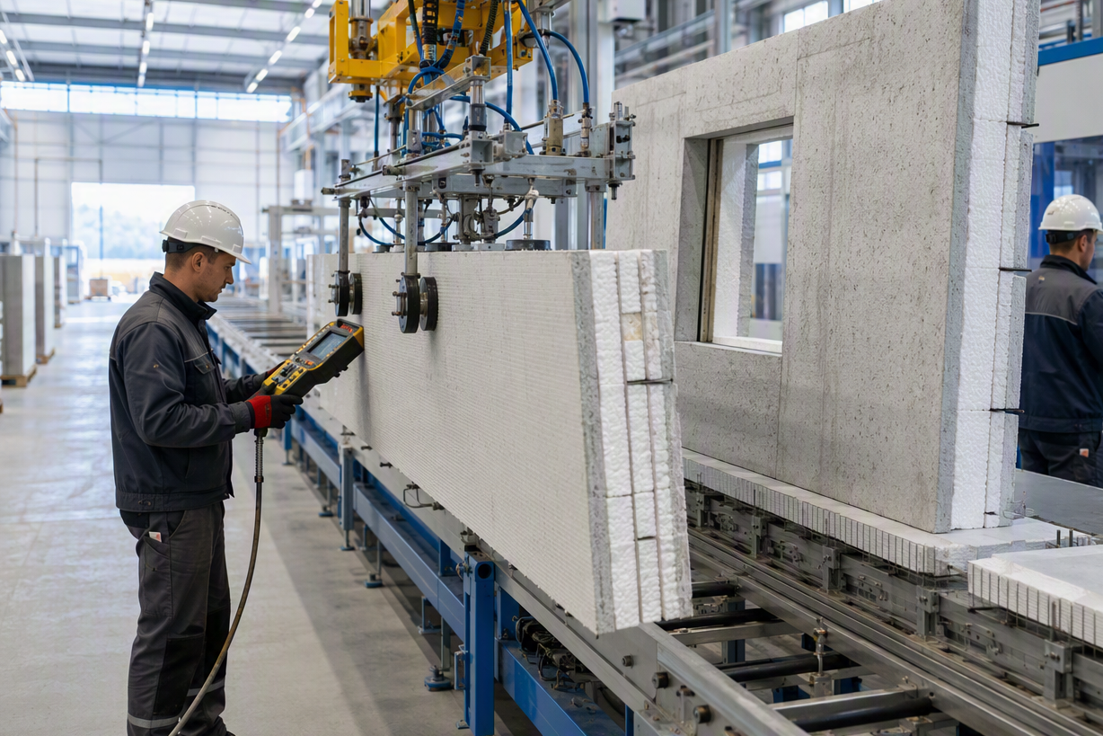 Prefabbricati modulari ad alta efficienza energetica per edilizia rapida