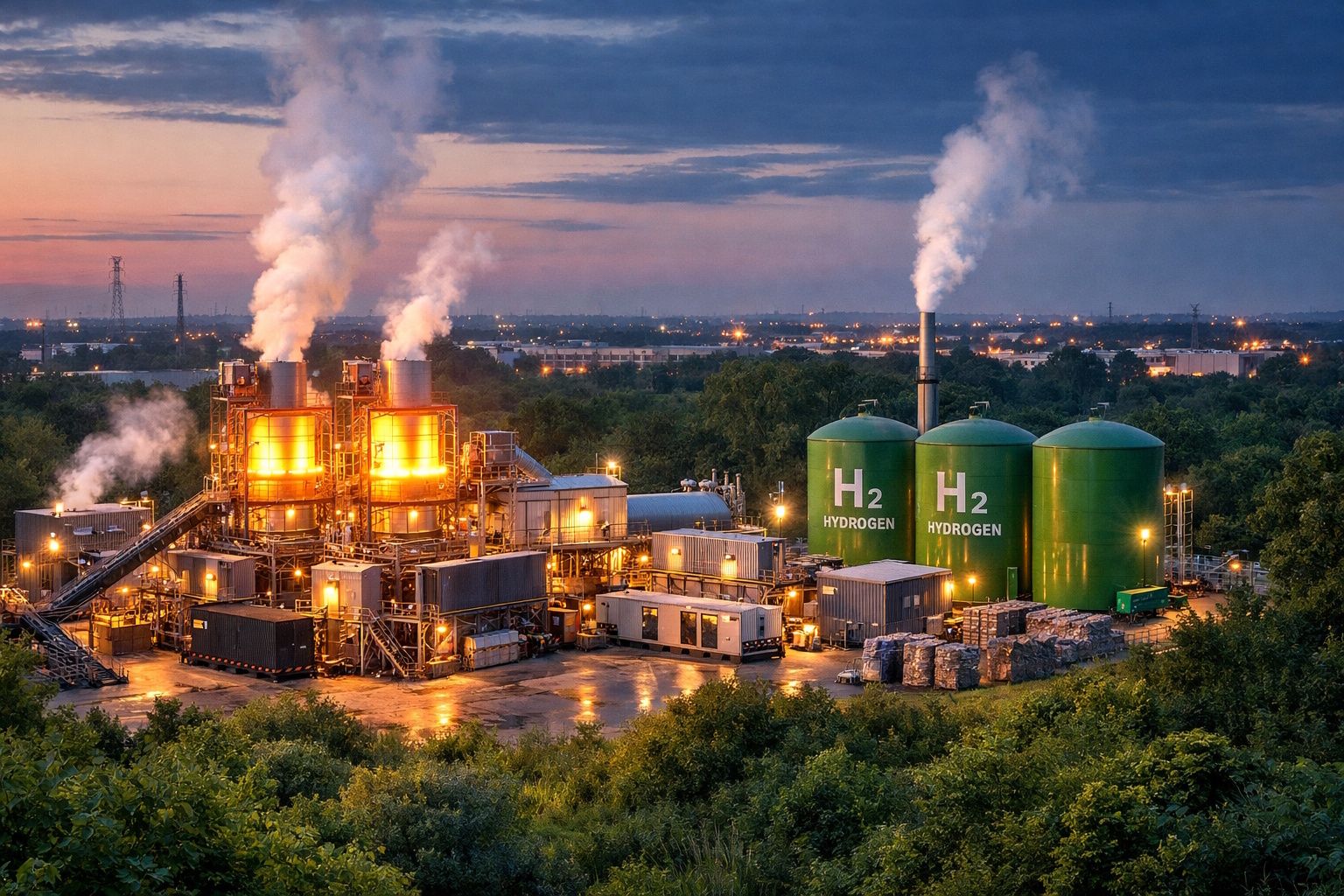 PMI francese offre processo di gassificazione a vapore di rifiuti organici per produzione H2