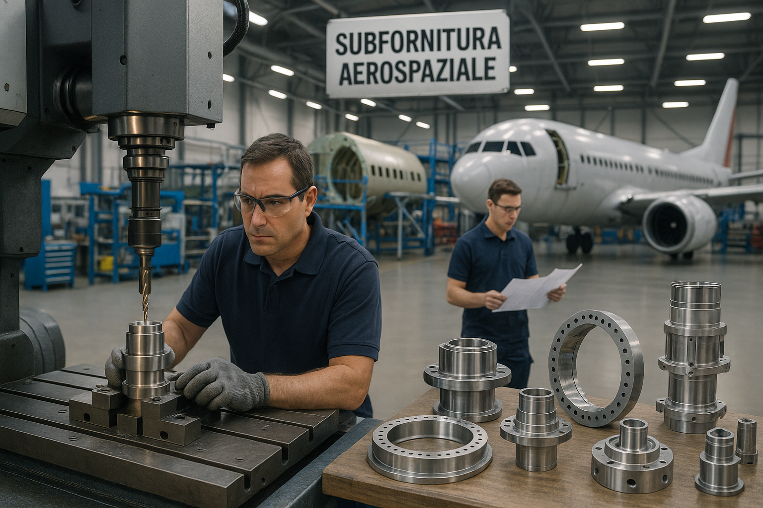 Subfornitura per aerospazio