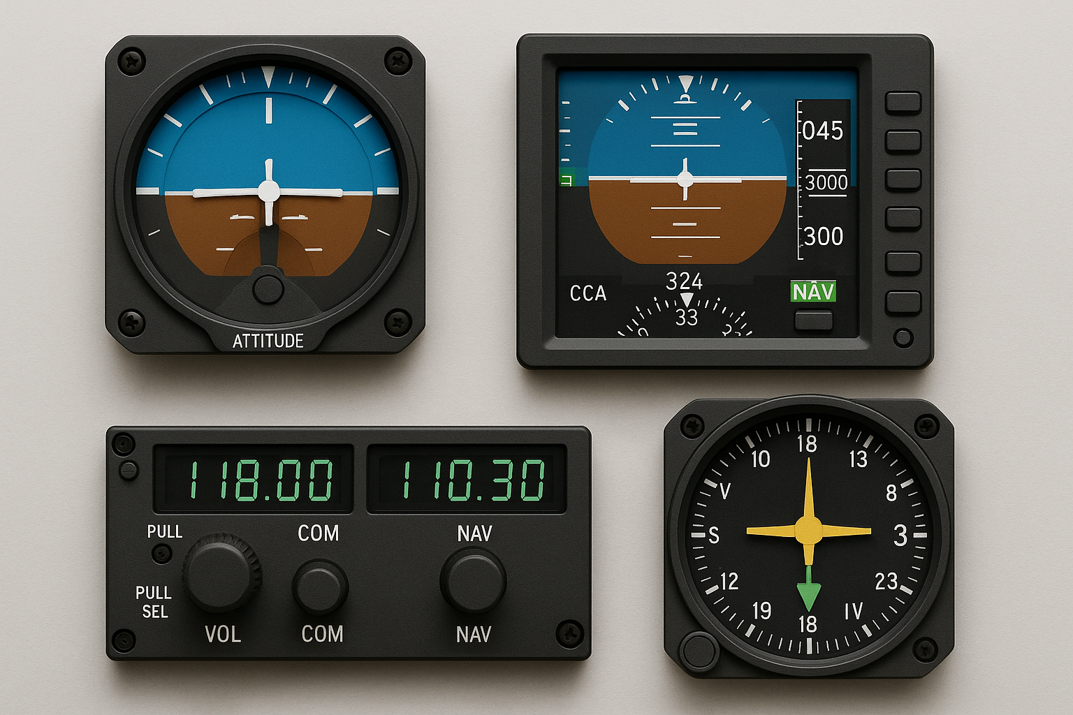 Componenti avionici certificati richiesti
