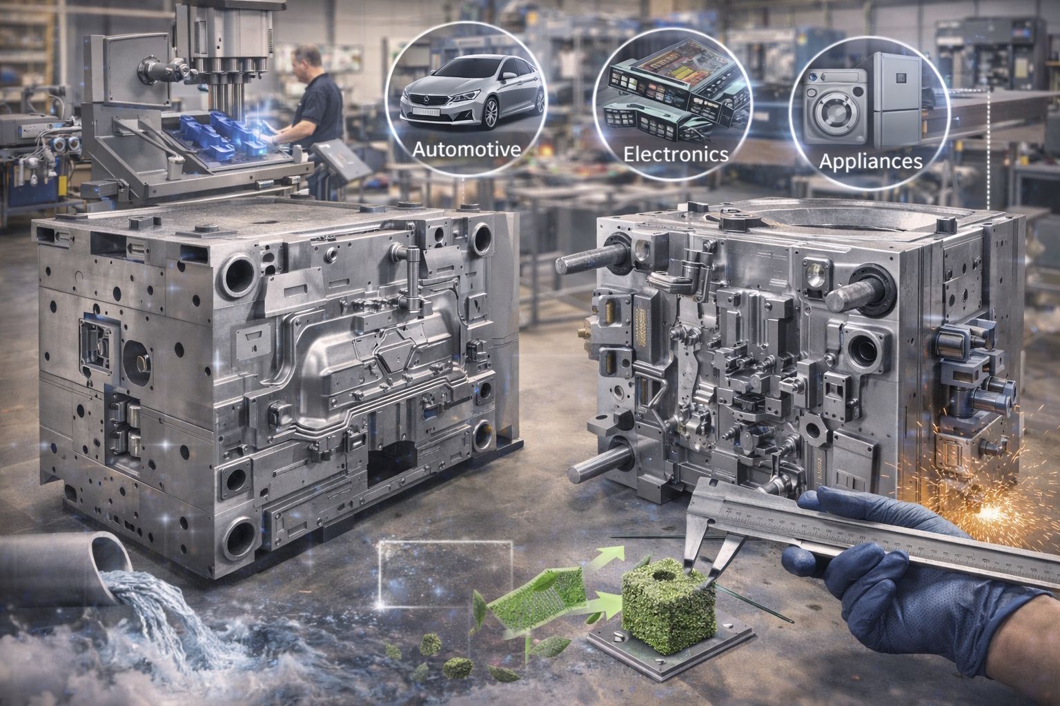 Produttore portoghese di stampi per iniezione plastica e pressofusione cerca clienti