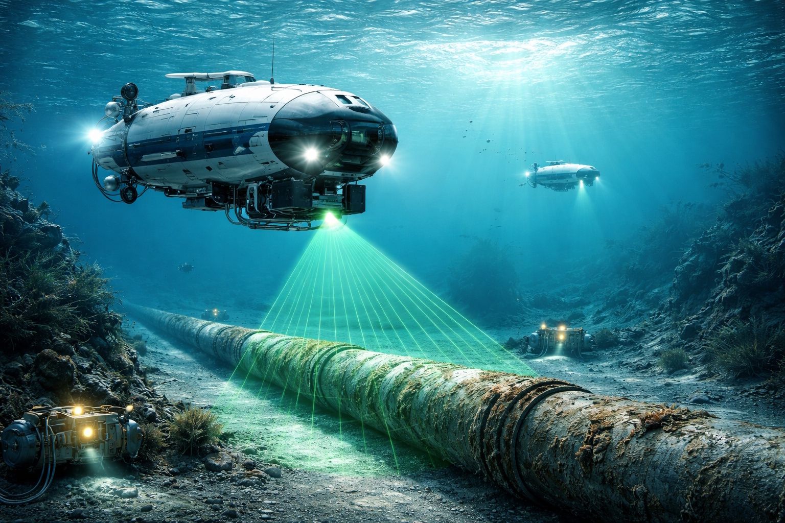 PMI tedesca cerca partner per sviluppo di sistemi LiDAR su UUV per infrastrutture sottomarine