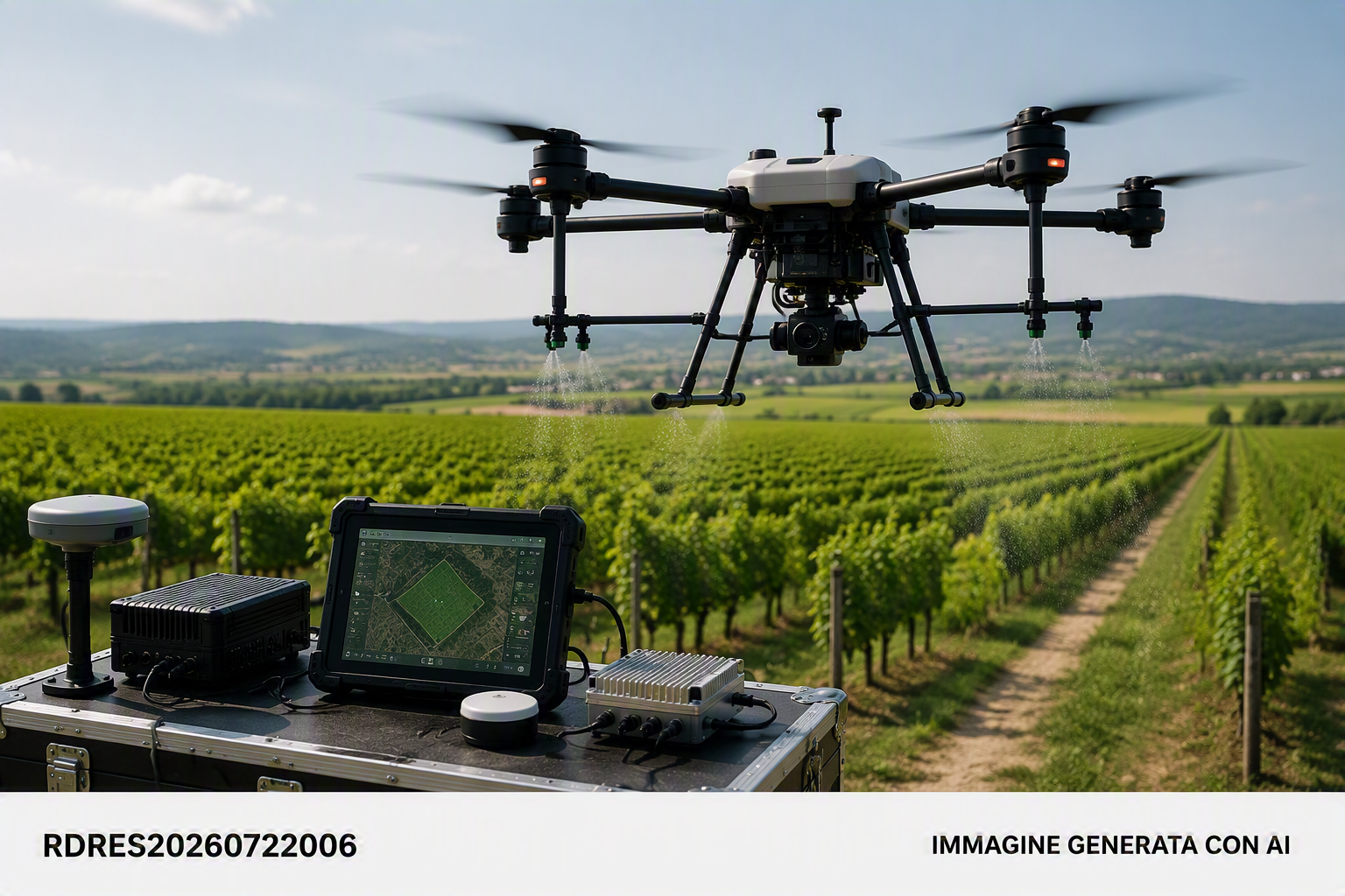 Collaborazione per sviluppo droni autonomi in agricoltura di precisione (sc.15/9)