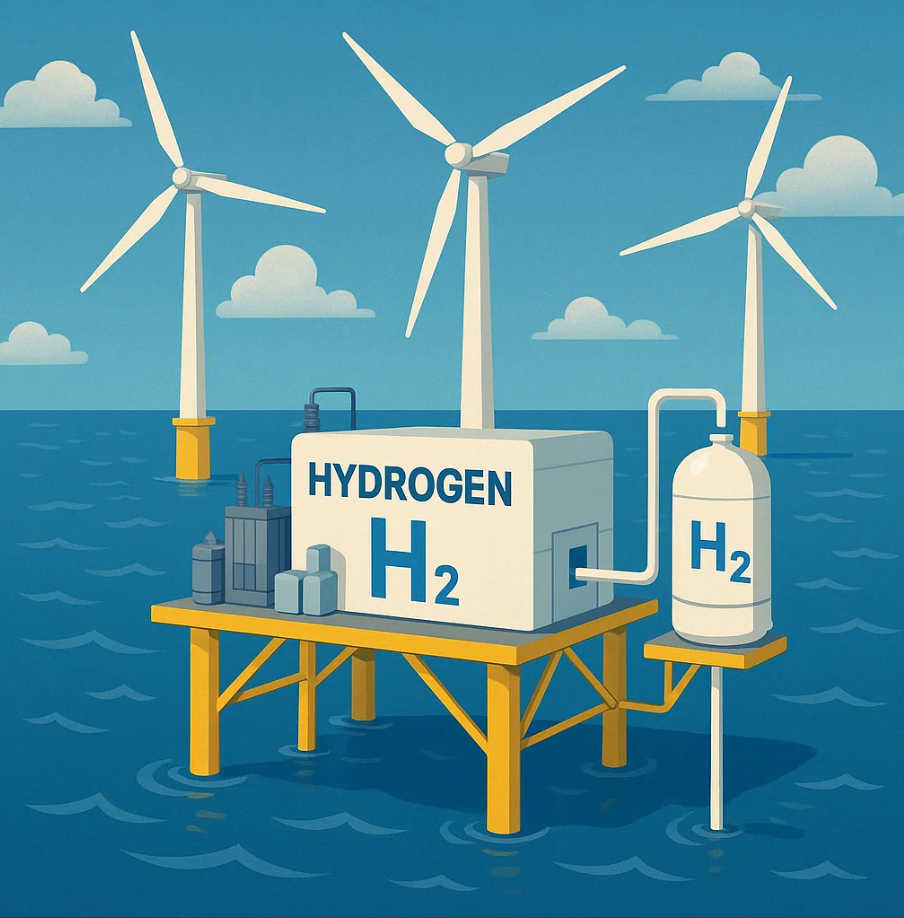 Istituto francese cerca consorzi per H2 verde da eolico offshore