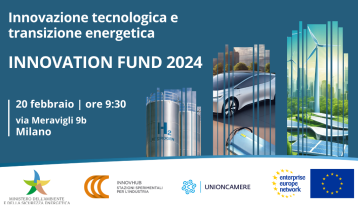 Vai alla notizia Innovation Fund 2024 | Evento informativo il 20 febbraio a Milano